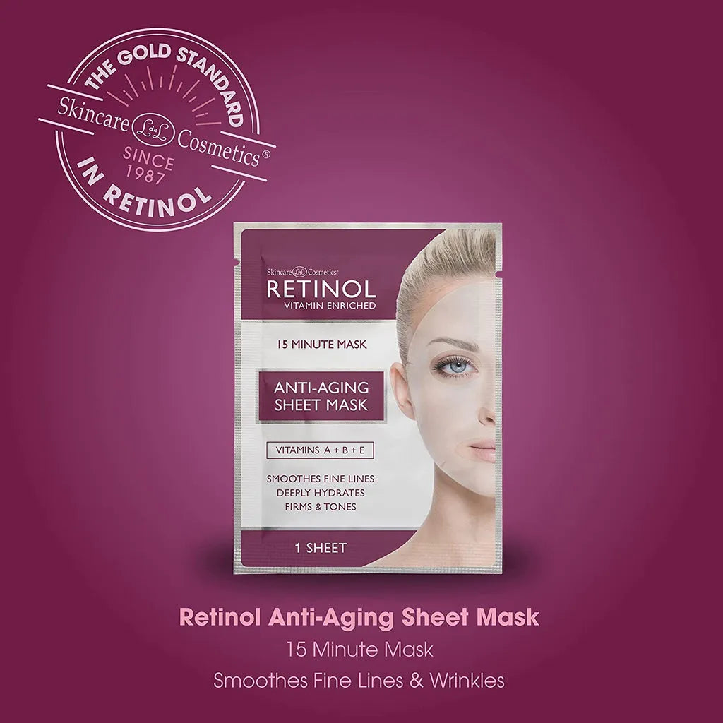 Retinol Anti Aging Sheet Mask 18g