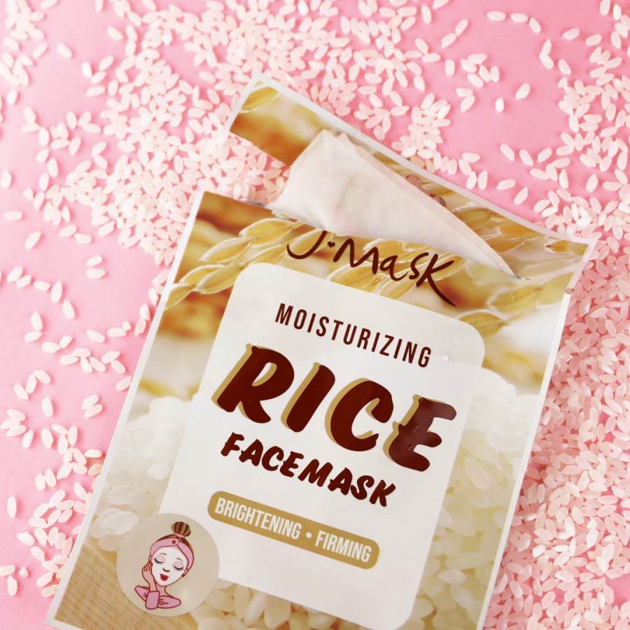 J. Lash Moisturizing Rice Face Mask 23ml