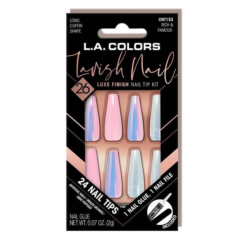 L.A. Colors Lavish Nail Tip Kit