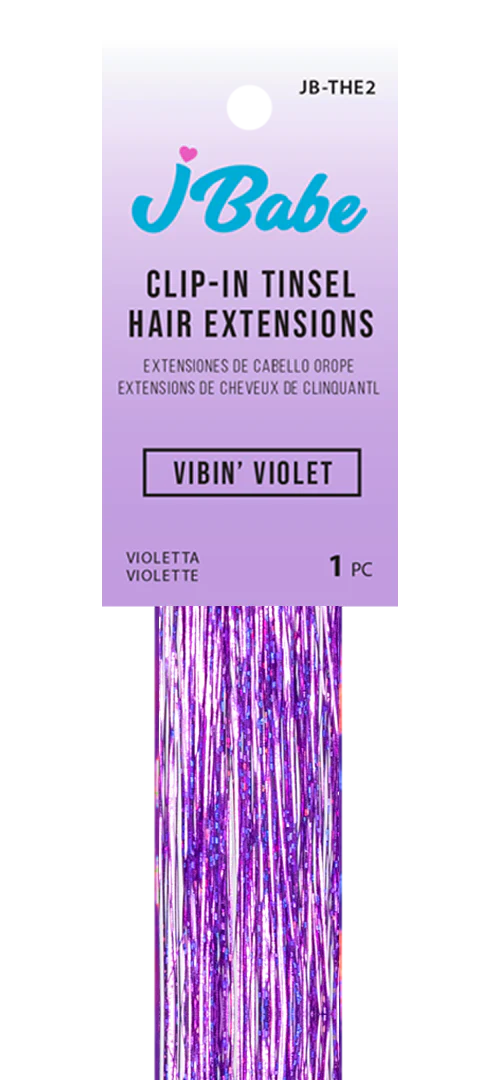 J Babe Clip - In Tinsel Hair Extensions