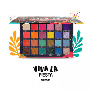 J. Cat Viva La 24 Pigment Palette-Fiesta