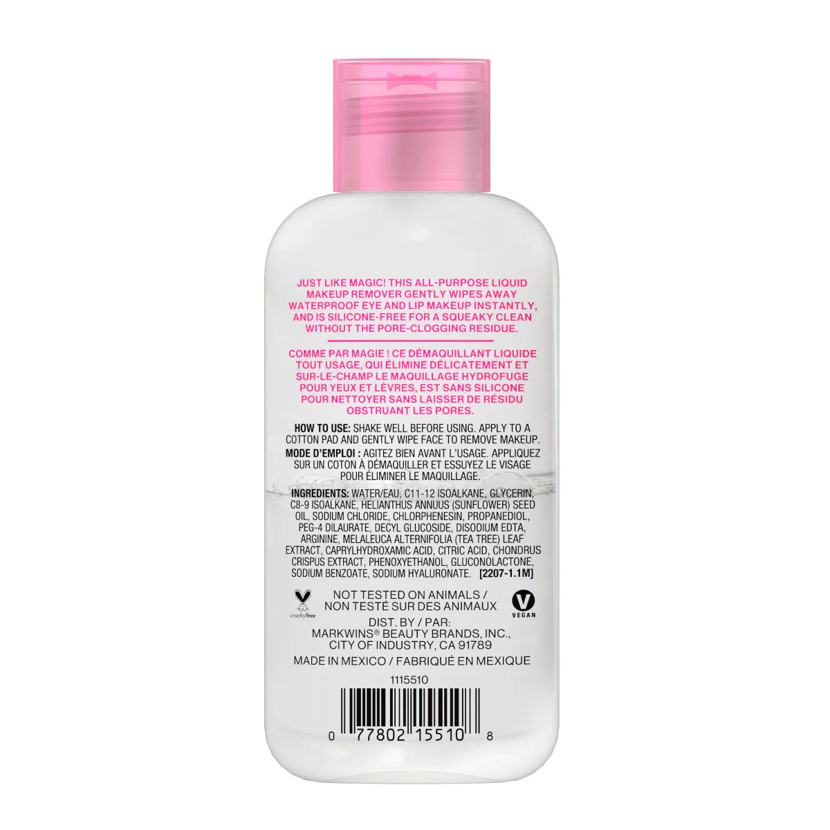 Wet n Wild Ta-Da! Eraser Makeup Remover - 130 ml
