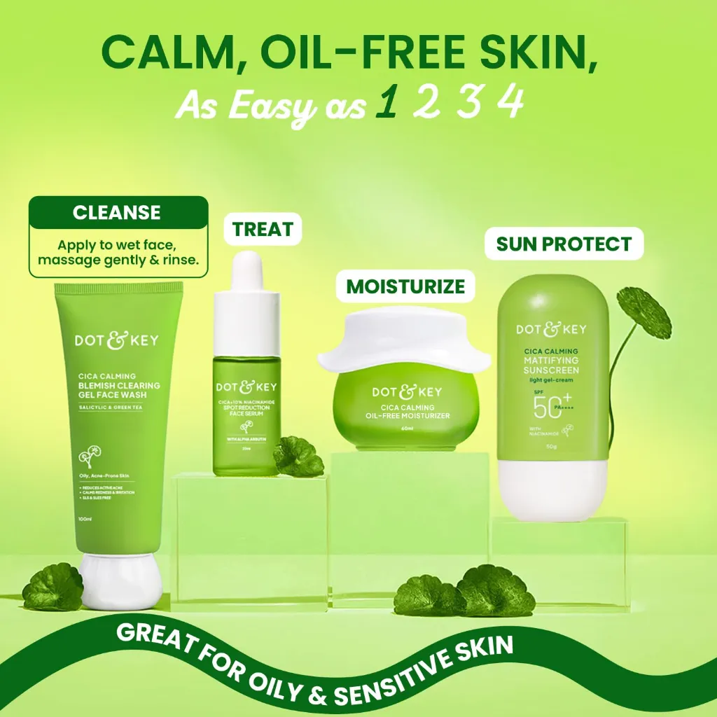 Dot & Key Cica Calming Blemish Clearing Gel Face Wash 100M5.webp