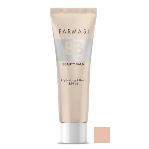 Farmasi Beauty Balm Hydrating Effect Spf 15 Bb Cream 30ml - Light To Medium (02)