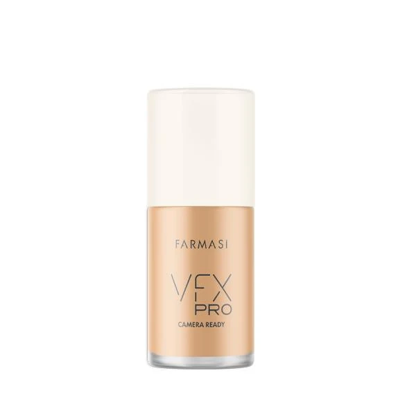 Farmasi Vfx Pro Full Coverage Enhanced Formula Foundation 30ml - Golden Warm (09)