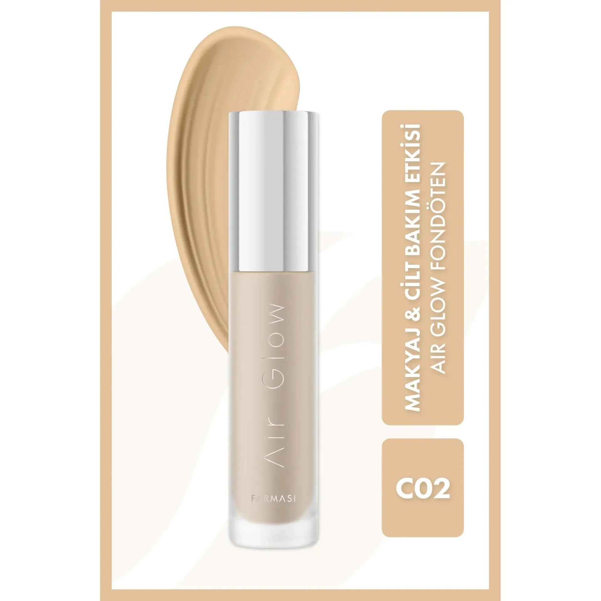 Farmasi Air Glow Foundation 30ml - C02