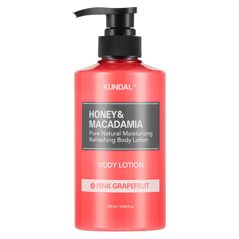 Kundal Honey & Macadamia Body Lotion 500ml- Pink Grapefruit