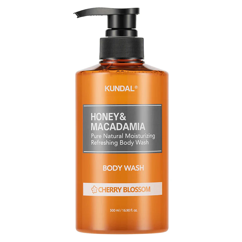 Kundal Honey & Macadamia Body Wash 500ml-Cherry Blossom