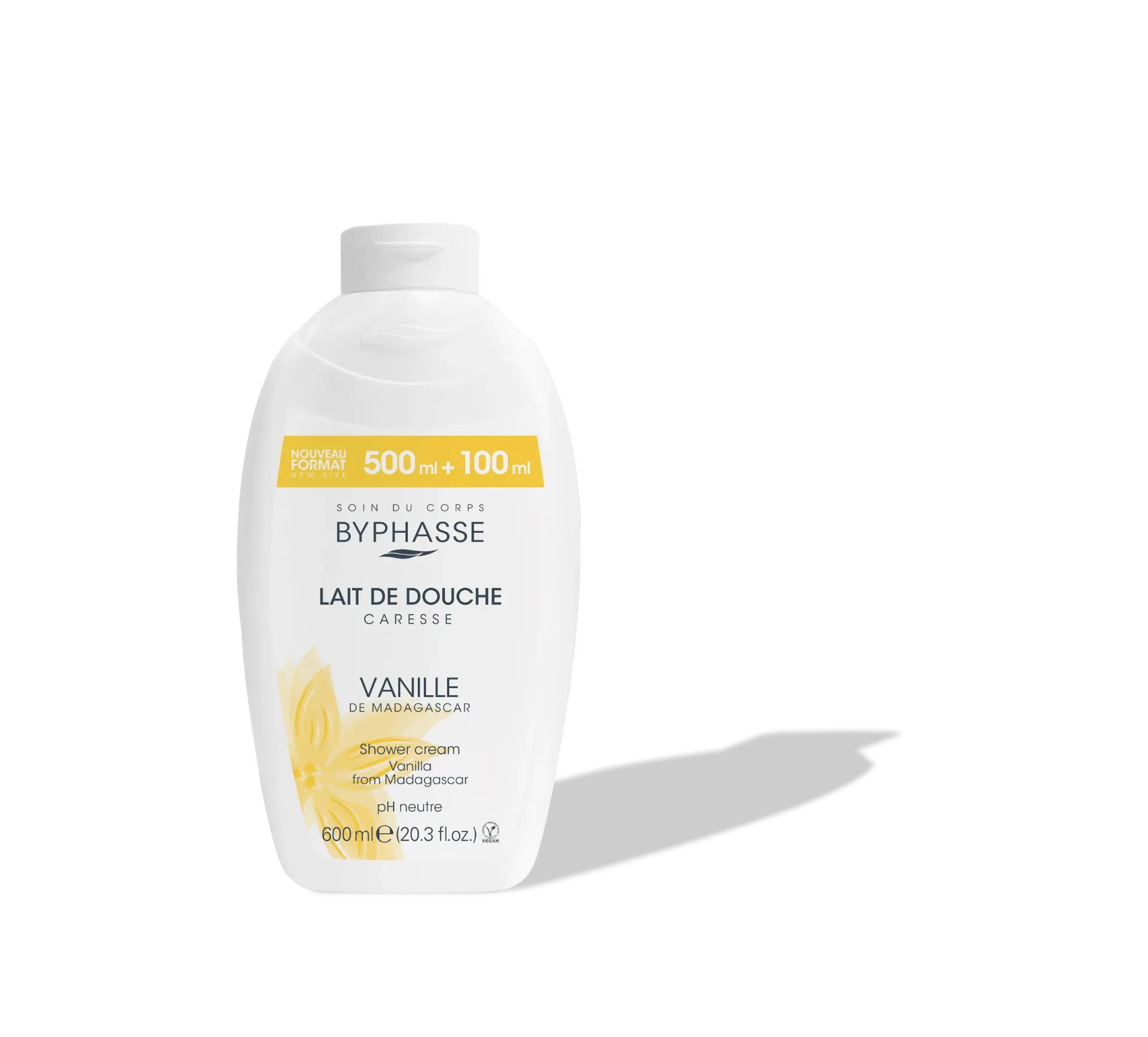Byphasse Caresse Shower Cream Vanilla 600ml