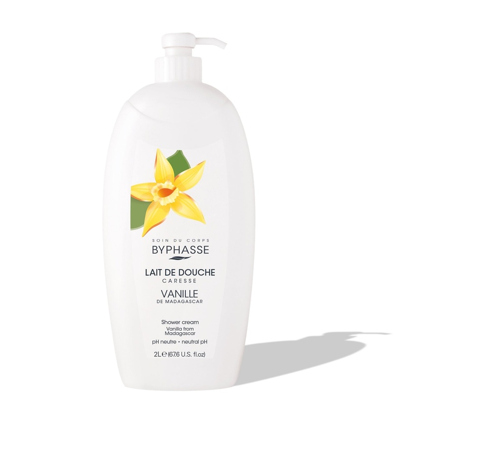 Byphasse Caresse Shower Cream Vanilla 600ml