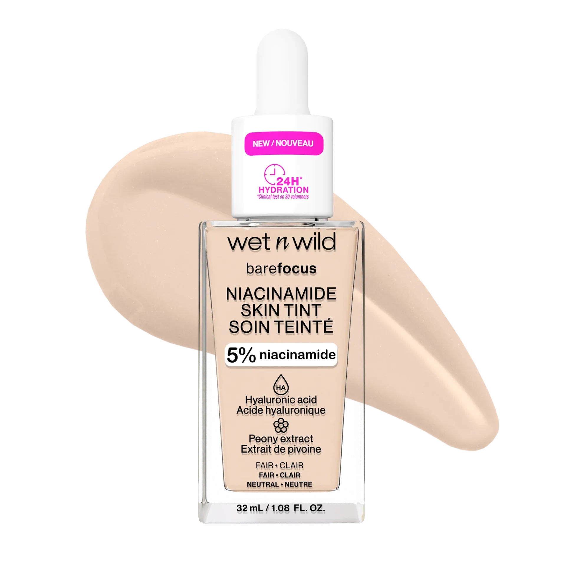 Wet n Wild Bare Focus Niacinamide 5% Skin Tint - 32 ml