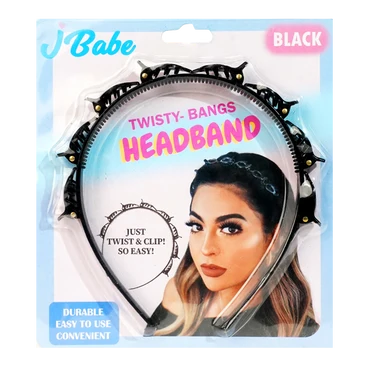 J Babe Twisty - Bangs Headband