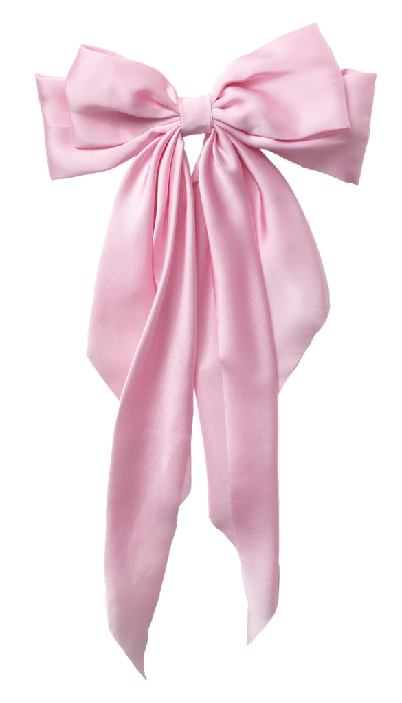 J Babe Everyday Hair Bow - Pink