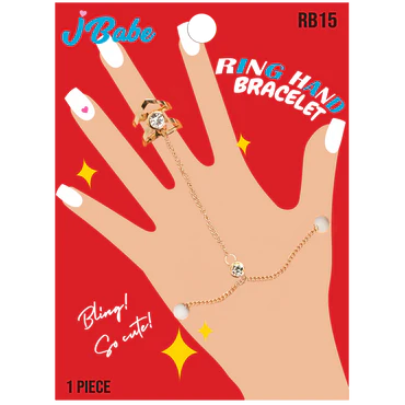 J Babe Ring Hand Bracelet - RB15