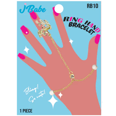 J Babe Ring Hand Bracelet - RB10