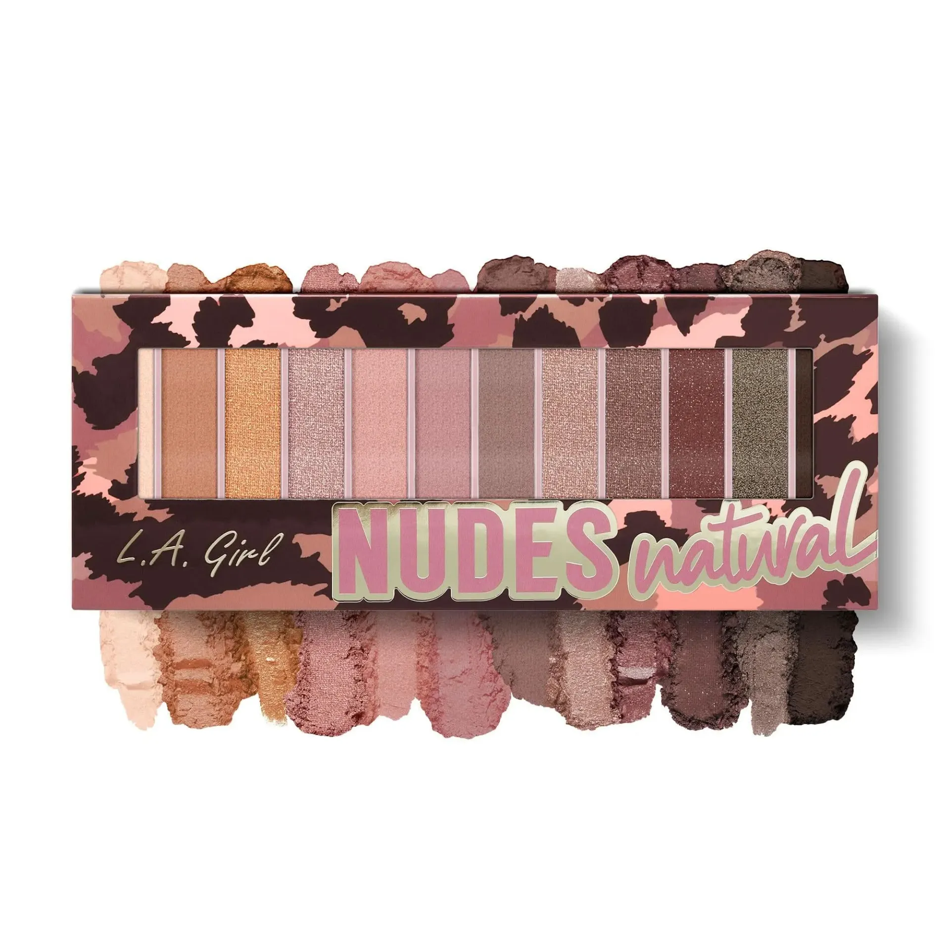 L.A. Girl 12 Color Nudes Eyeshadow (12g)