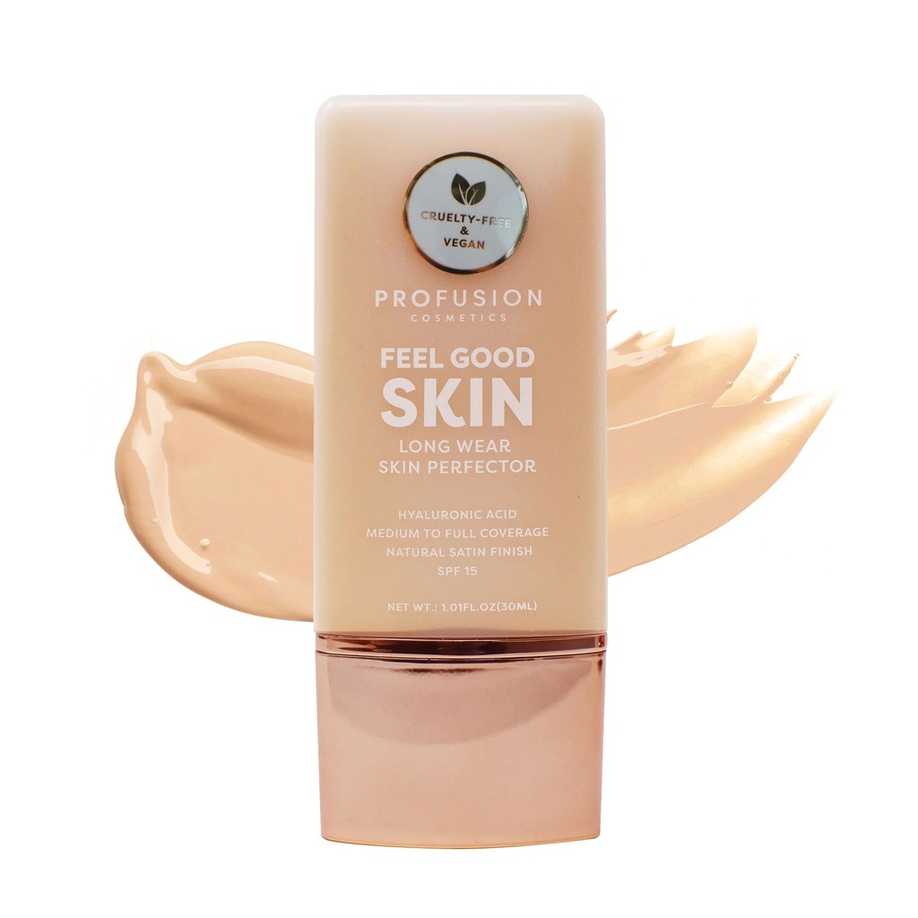 Profusion Cosmetics Feel Good Skin Long Wear Skin Perfector 30ml- Fair 1