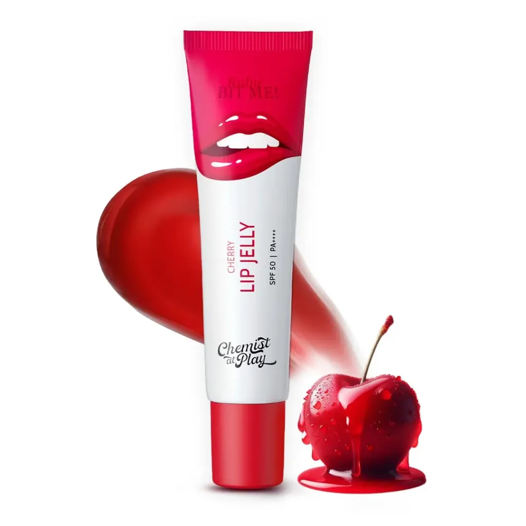 Chemist At Play Ceramides + 2% Kojic Acid Tinted Lip Lm Spf50 - Cherry