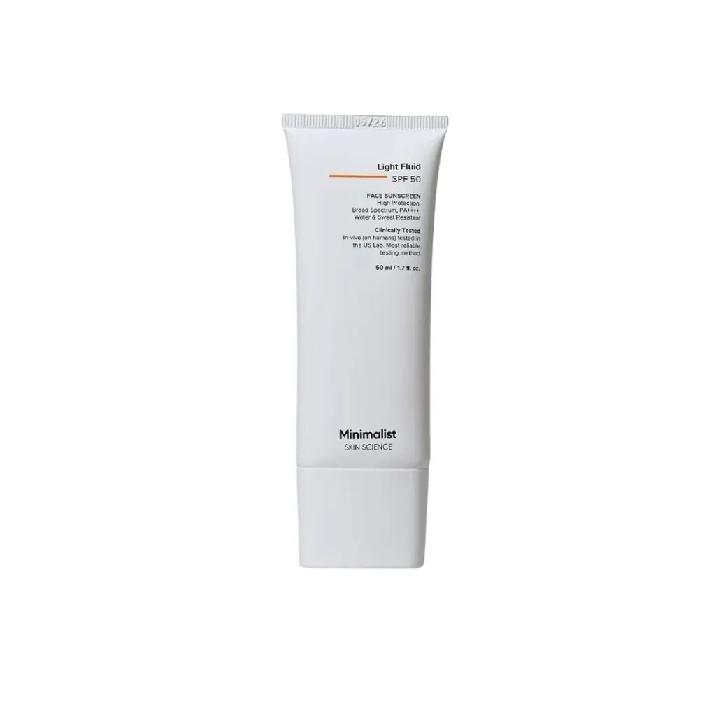 Minimalist Light Fluid SPF 50 Face Sunscreen 50 ml