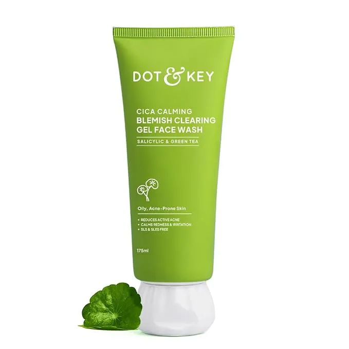 Dot & Key Cica Calming Blemish Clearing Gel Face Wash 100Ml