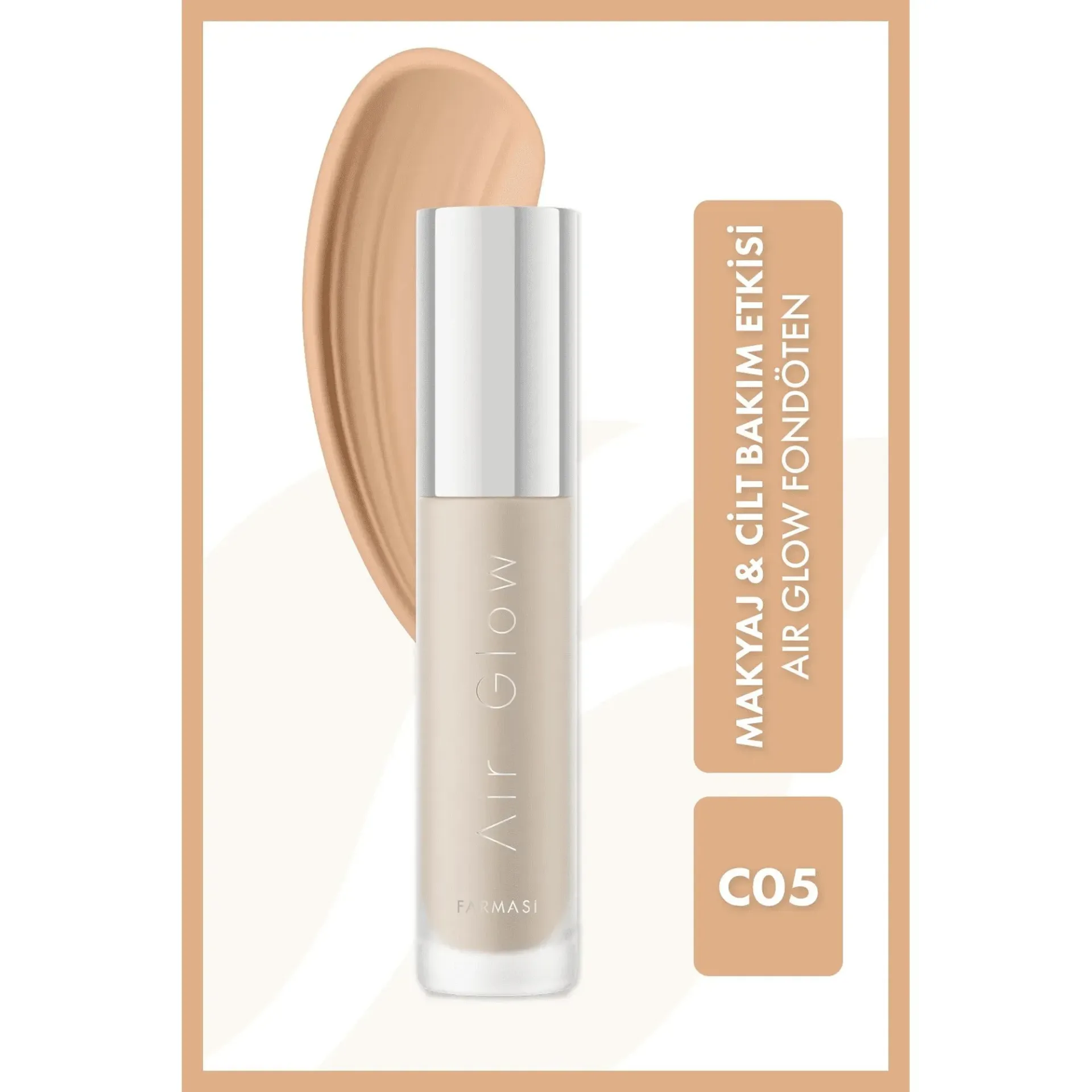 Farmasi Air Glow Foundation 30ml - C05