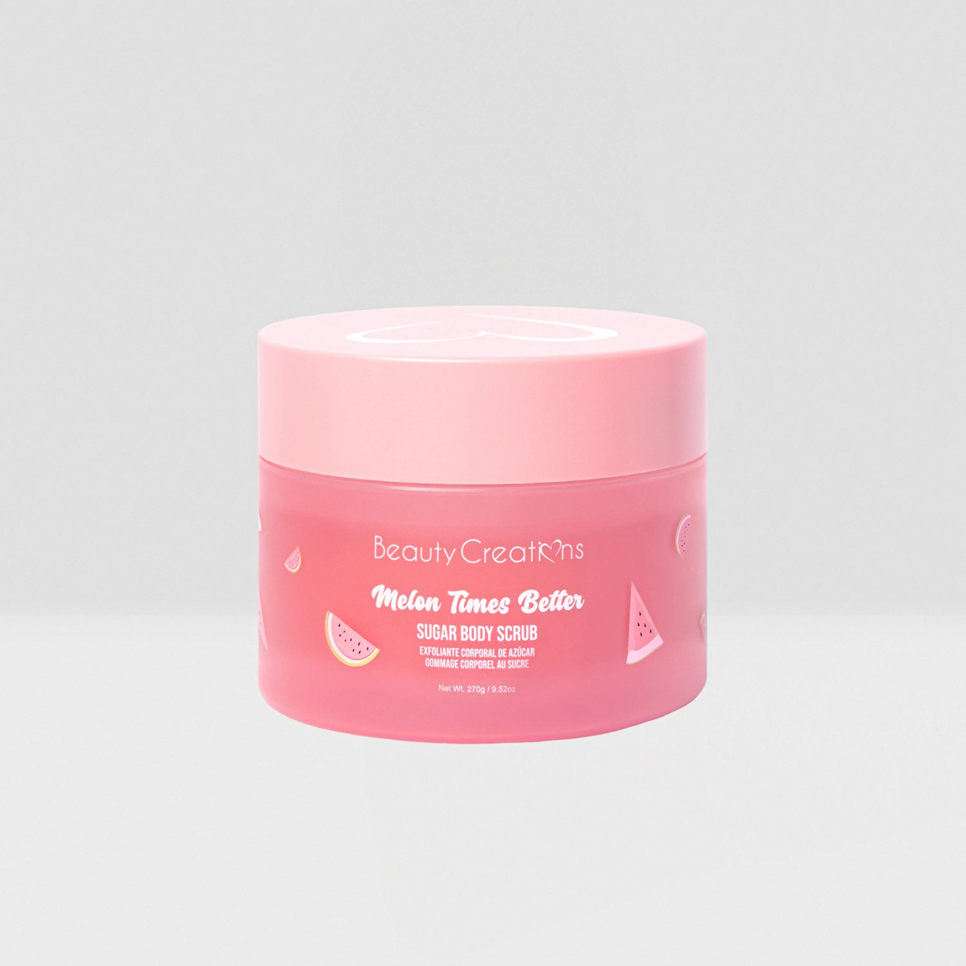 Beauty Creations Sugar Body Scrub 270g - Melon Times Better