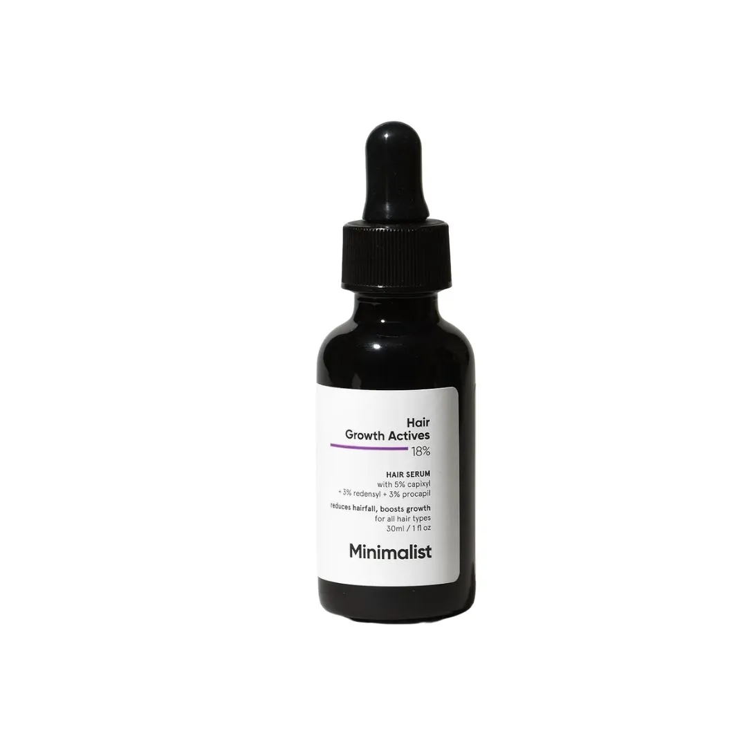 Minimalist Hair Growth Actives 18% Hair Serum 30 ml