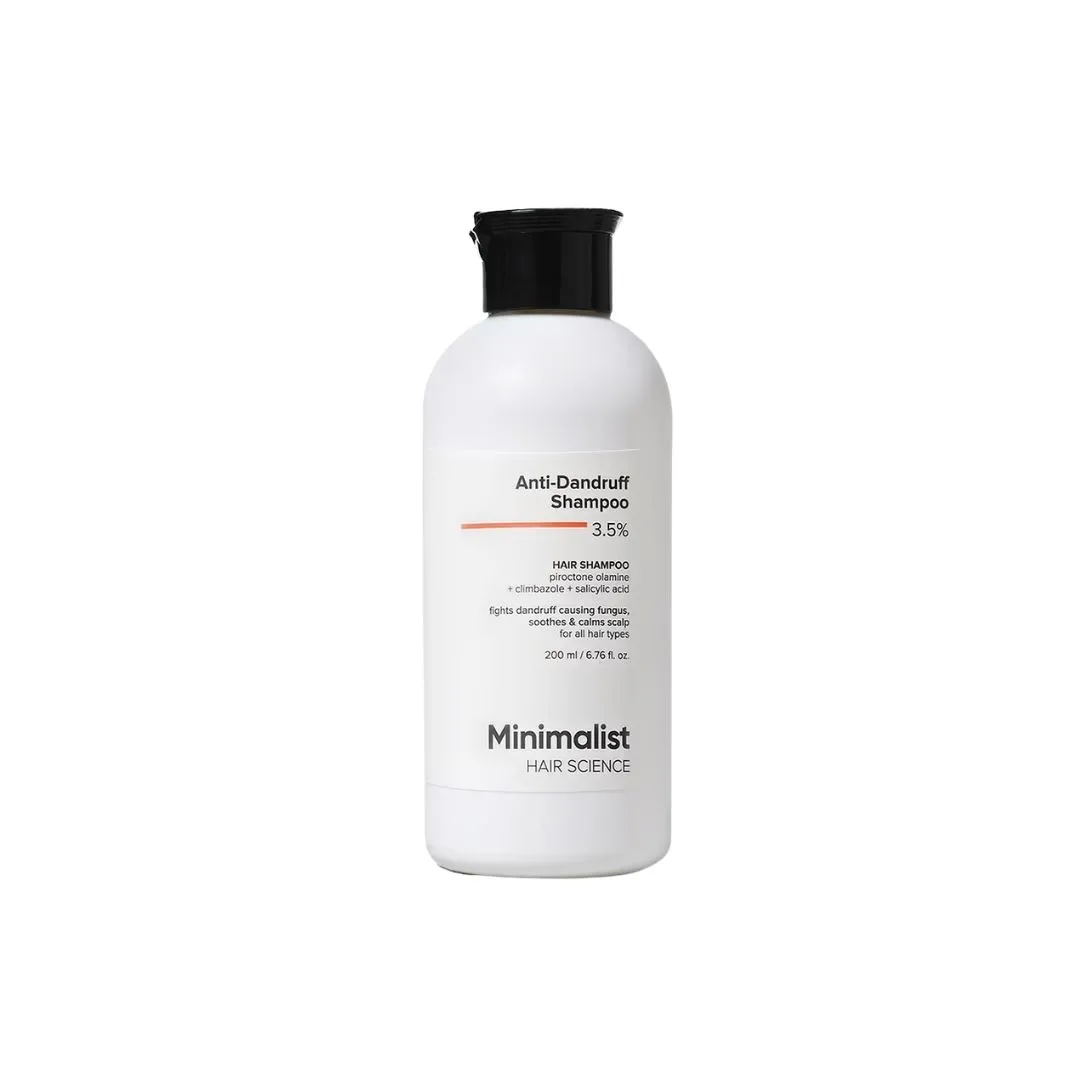 Minimalist Anti-Dandruff Shampoo 3.5% 200 ml