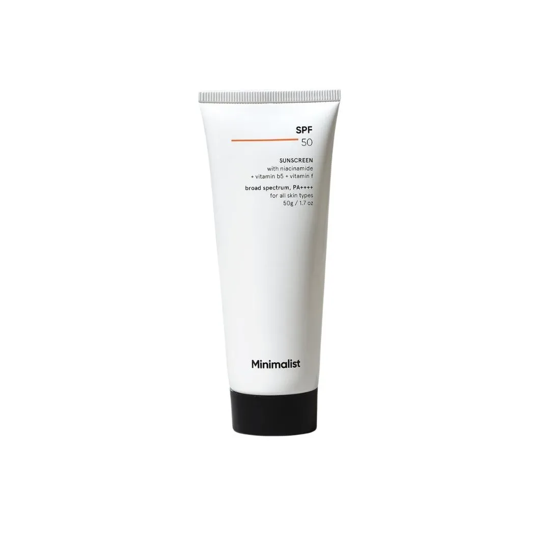 Minimalist SPF 50 Sunscreen 50 gm