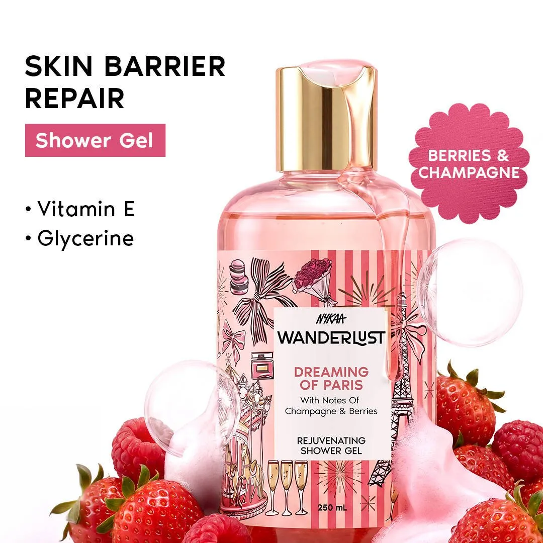 Nykaa Wanderlust Dreaming Of Paris Shower Gel